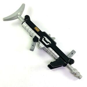 Bandai Power Ranger in Space Black Space Ranger Lunar Lance Weapon Vintage 1990s